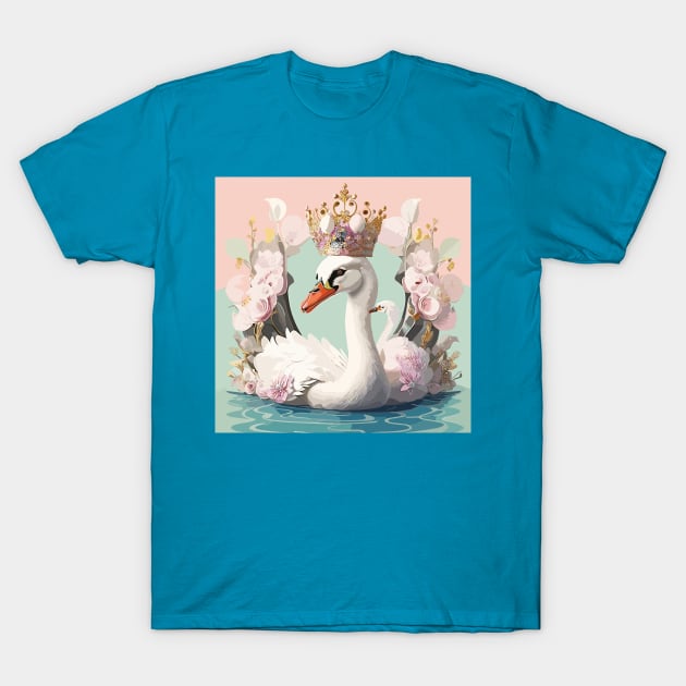 Graceful, Royal, Free T-Shirt by tubiela's